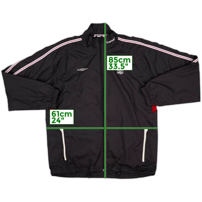 2003-04 Nottingham Forest Umbro Track Jacket - 6/10 - (L)