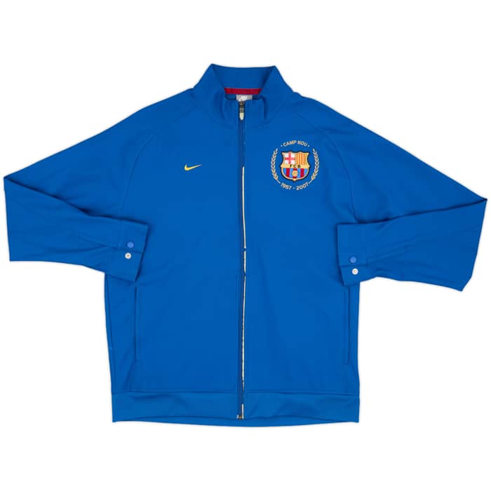 2007-08 Barcelona Nike Track Jacket - 7/10 - (L)
