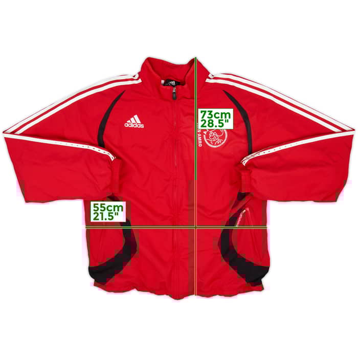 2006-07 Ajax adidas Formotion Track Jacket - 7/10 - (L)
