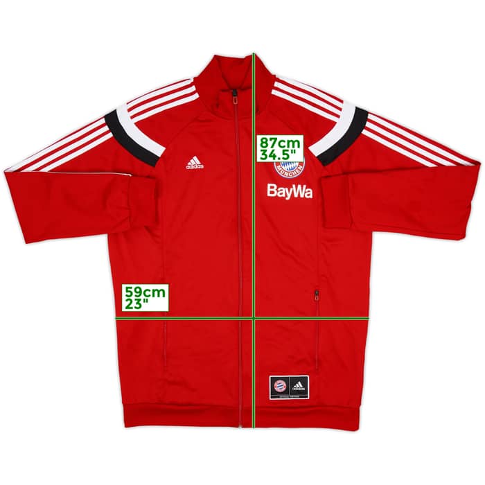 2014-15 Bayern Munich adidas Basketball Track Jacket - 8/10 - (XL)