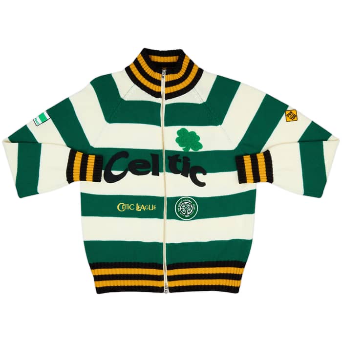 2000s Celtic Knitted Track Jacket - 8/10 - (L)