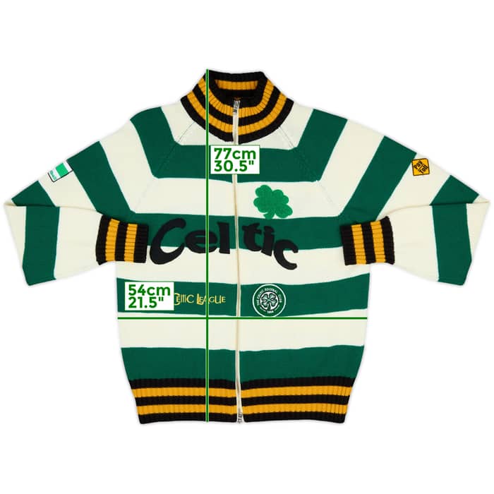2000s Celtic Knitted Track Jacket - 8/10 - (L)