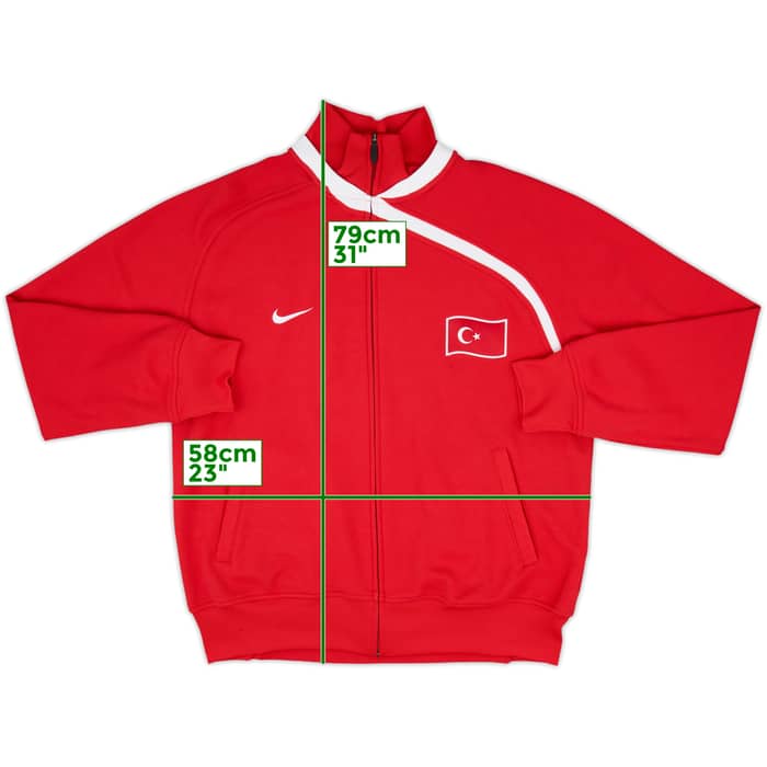 2008-10 Turkey Nike Track Jacket - 8/10 - (XL)