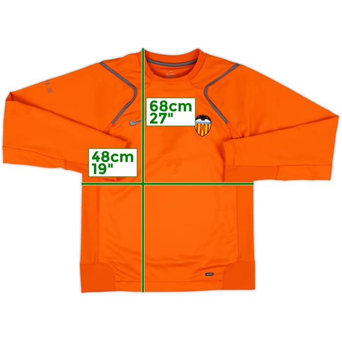 2006-07 Valencia Nike Sweat Top - 6/10 - (XL.Boys)