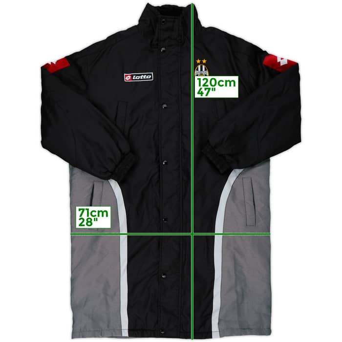 2000-01 Juventus Lotto Padded Bench Coat - 8/10 - (XL)