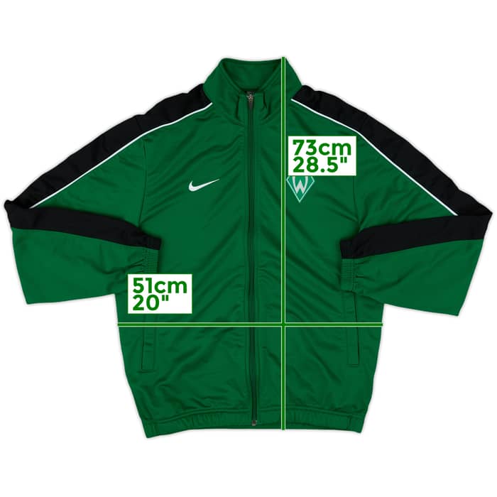 2009-10 Werder Bremen Nike Track Jacket - 8/10 - (S)