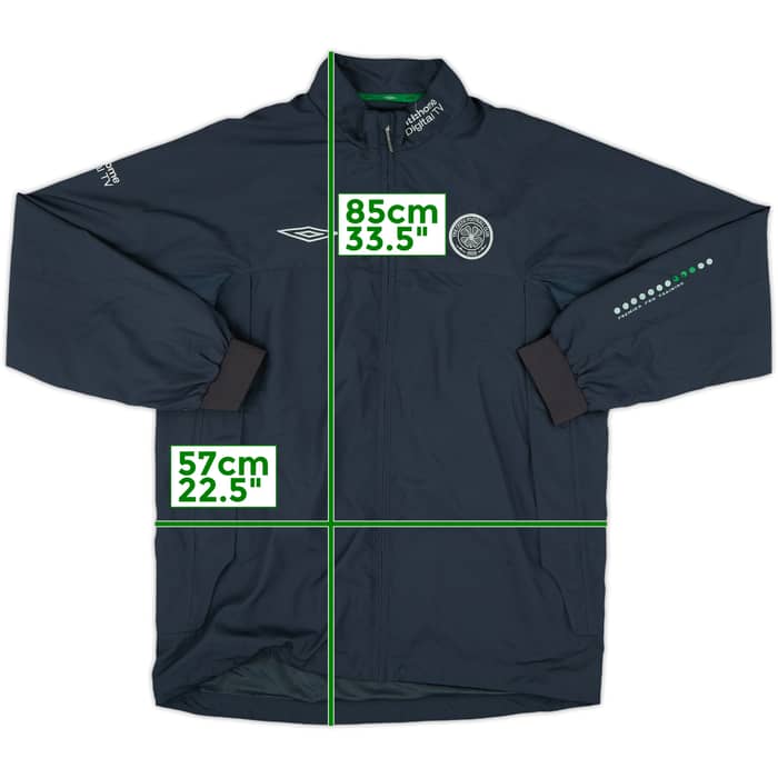 2001-03 Celtic Umbro Track Jacket - 8/10 - (M)
