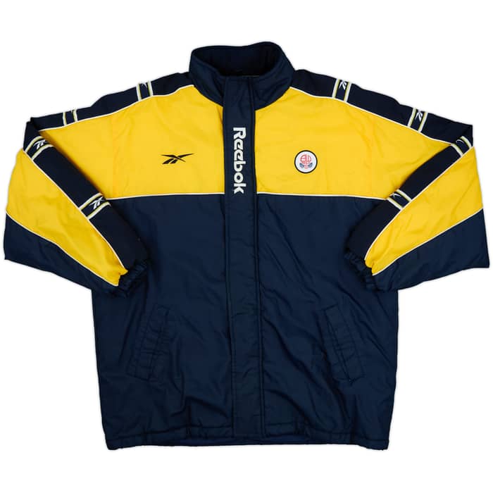 1999-01 Bolton Wanderers Reebok Padded Bench Coat - 6/10 - (L)