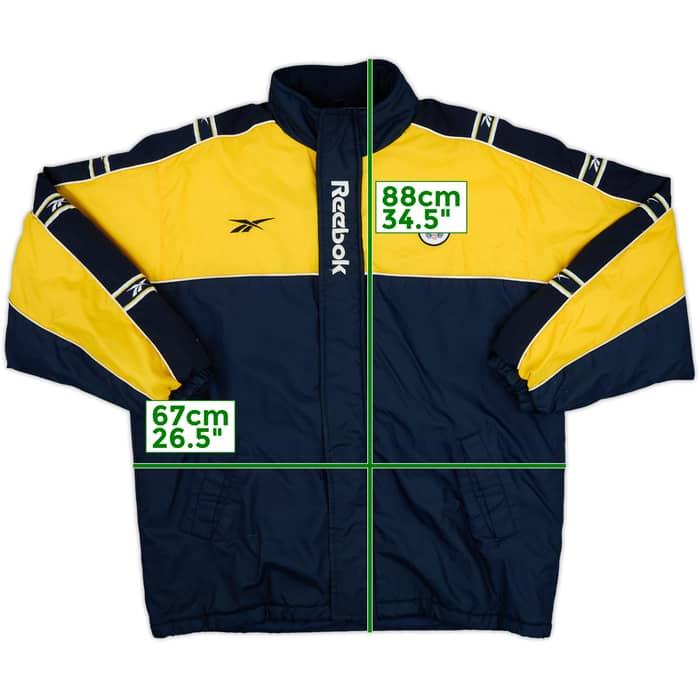 1999-01 Bolton Wanderers Reebok Padded Bench Coat - 6/10 - (L)