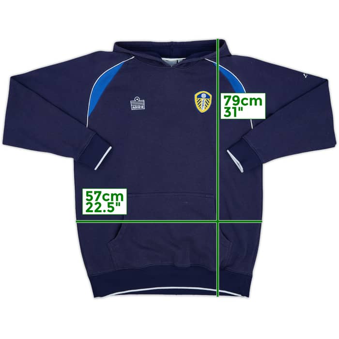 2007-08 Leeds Admiral Hooded Sweat Top - 6/10 - (M)