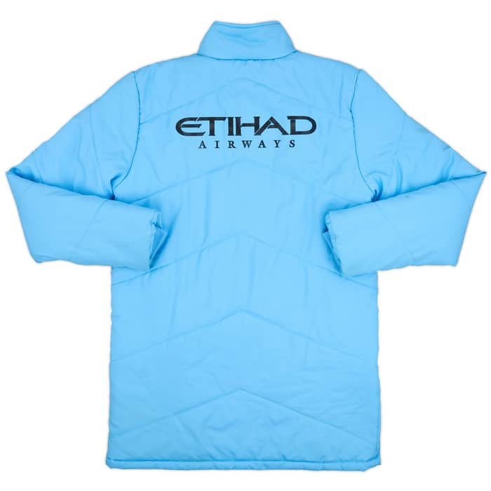 2009-10 Manchester City Umbro Padded Bench Coat - 7/10 - (M)