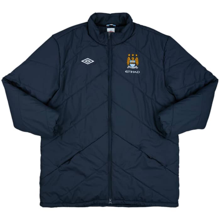 2009-10 Manchester City Umbro Padded Bench Coat - 8/10 - (3XL)