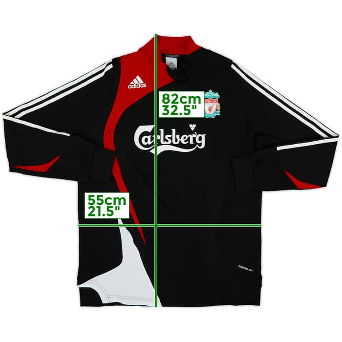 2007-08 Liverpool adidas Formotion Training Top - 8/10 - (L/XL)