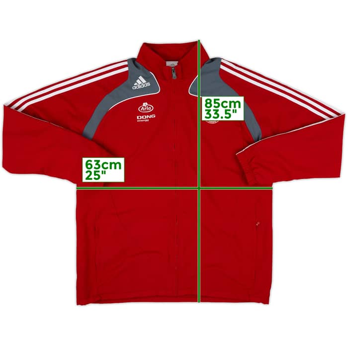 2007-08 Denmark adidas Track Jacket - 8/10 - (XL)