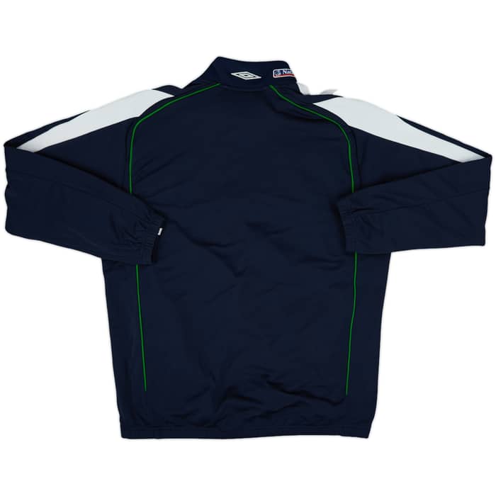 2007-09 Northern Ireland Umbro 1/4 Zip Drill Top - 6/10 - (XL)