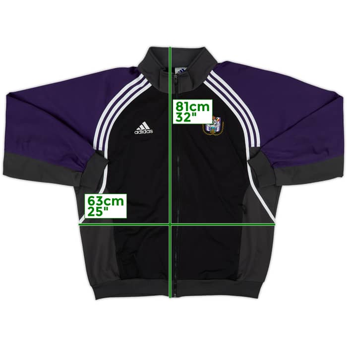 2000-01 Anderlecht adidas Track Jacket - 7/10 - (XL)