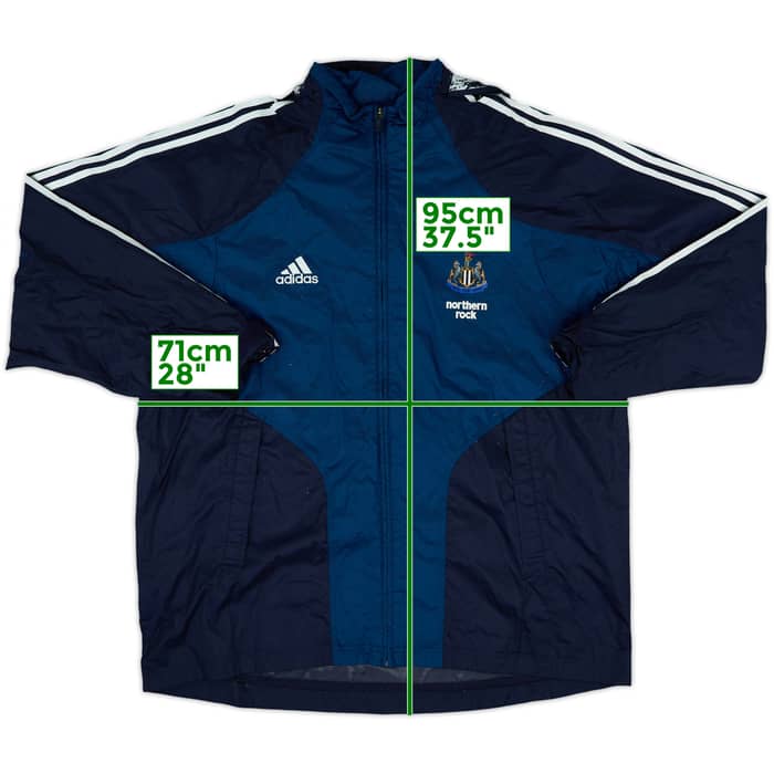 2004-05 Newcastle adidas Hooded Rain Jacket - 4/10 - (XL)