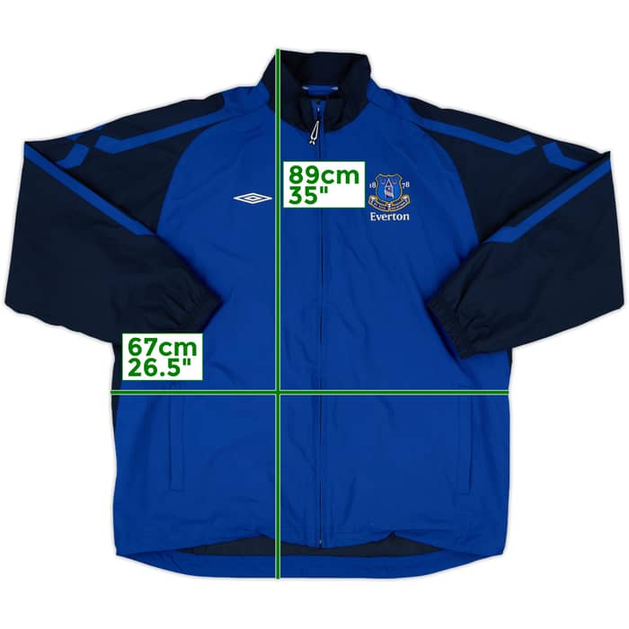 2007-08 Everton Umbro Track Jacket - 8/10 - (XL)