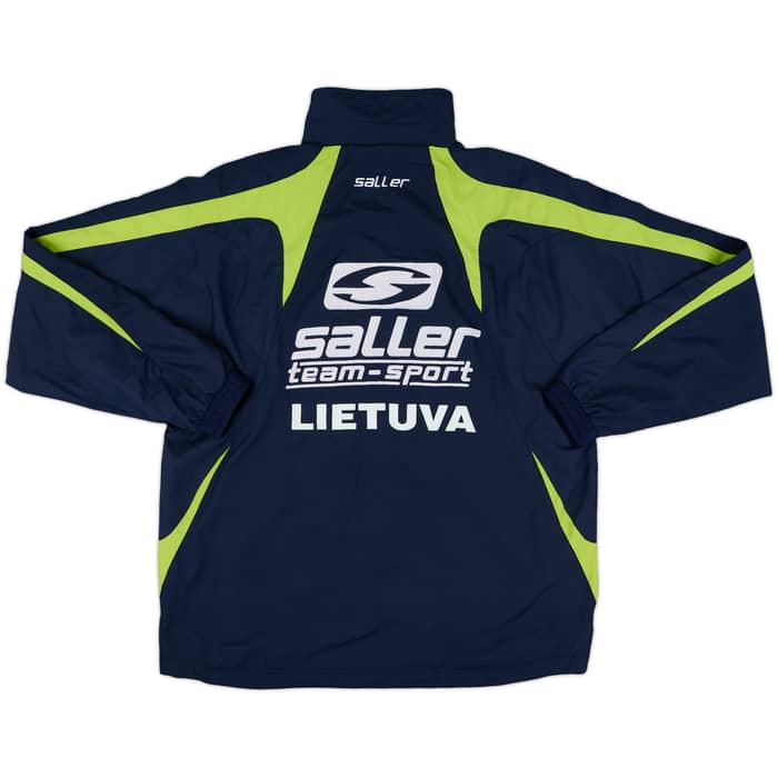 2006 Lithuania Saller Player Issue Track Jacket #26 - 8/10 - (L)