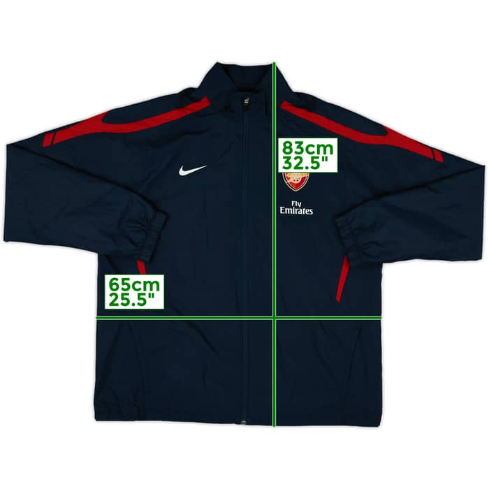 2010-11 Arsenal Nike Track Jacket - 10/10 - (XL)
