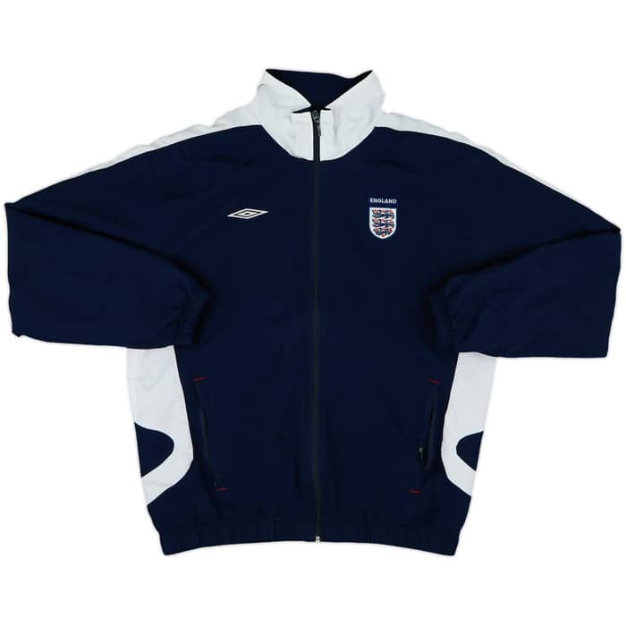 2006-08 England Umbro Track Jacket - 5/10 - (M)