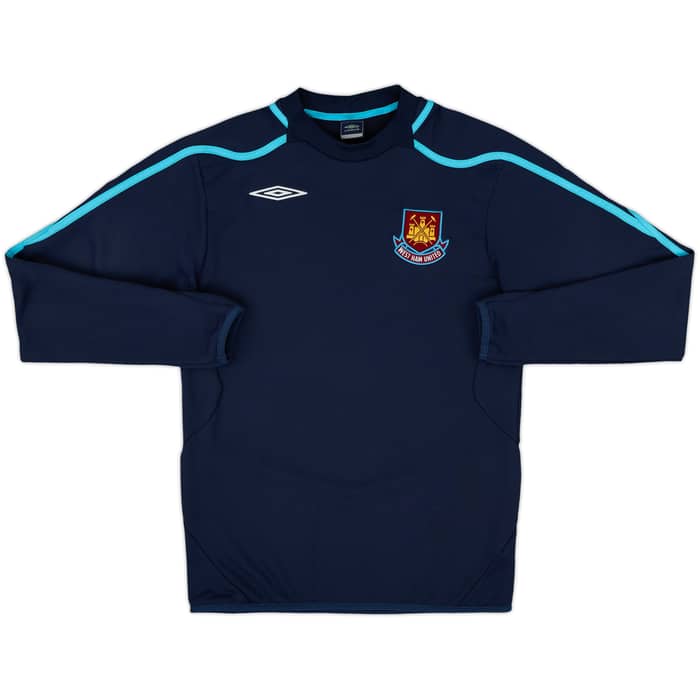 2009-10 West Ham Umbro Sweat Top - 8/10 - (S)