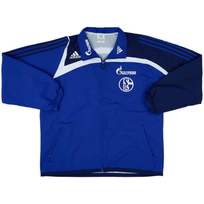 2006-07 Schalke adidas Track Jacket - 8/10 - (L/XL)