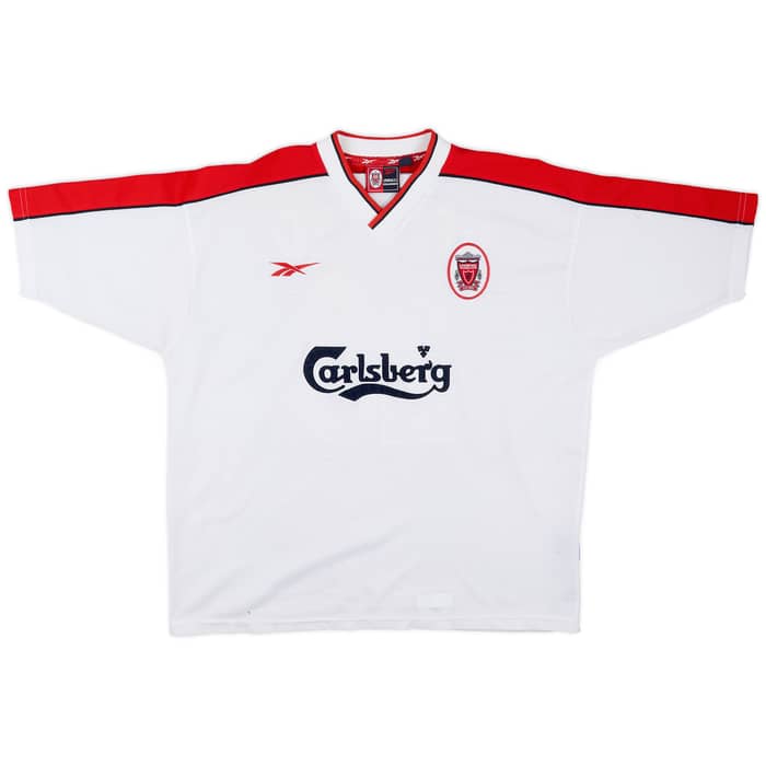 1998-99 Liverpool Away Shirt Gerrard #28 - 5/10 - (XL)