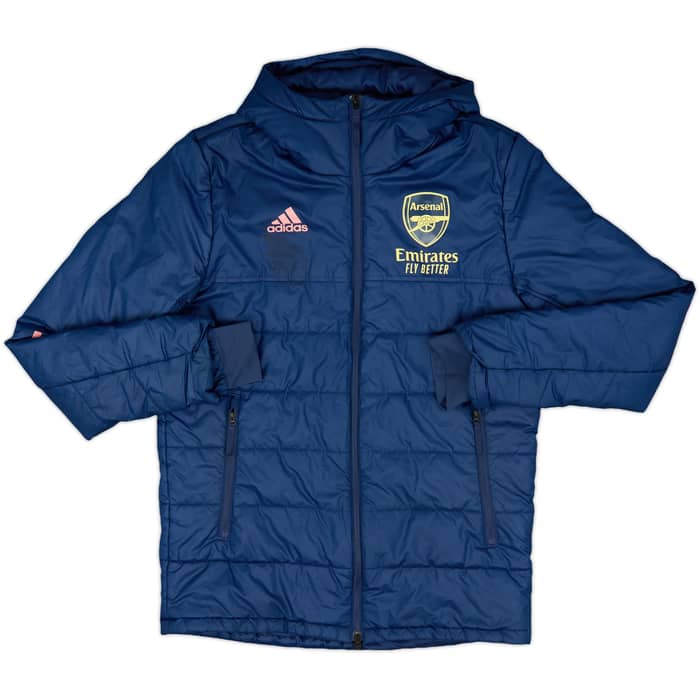 2020-21 Arsenal adidas Padded Bench Coat - 5/10 - (M)