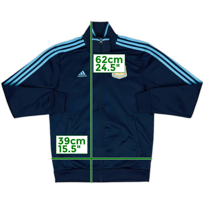 2014-15 Argentina adidas Track Jacket - 8/10 - (S)