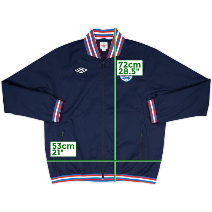 2012-13 England Umbro Track Jacket - 9/10 - (XXL)