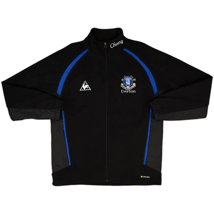 2009-10 Everton Le Coq Sportif Fleece Track Jacket - 8/10 - (L)