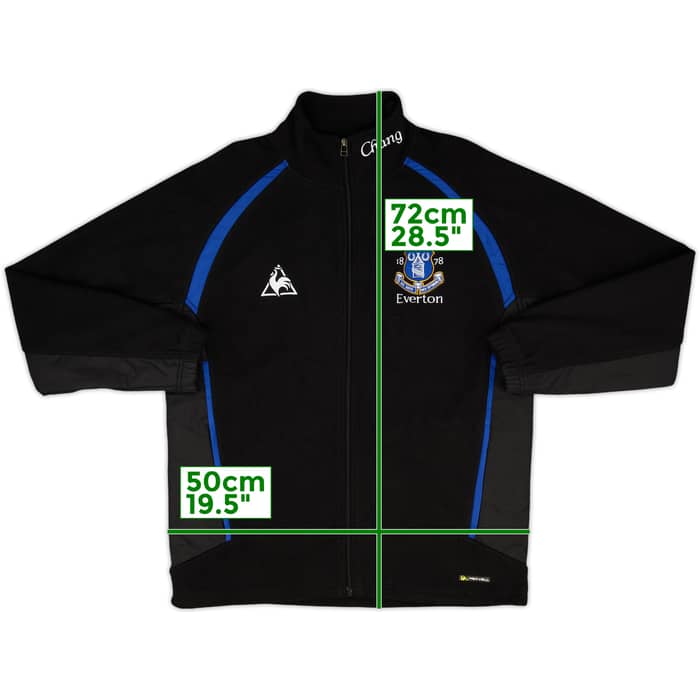 2009-10 Everton Le Coq Sportif Fleece Track Jacket - 8/10 - (L)