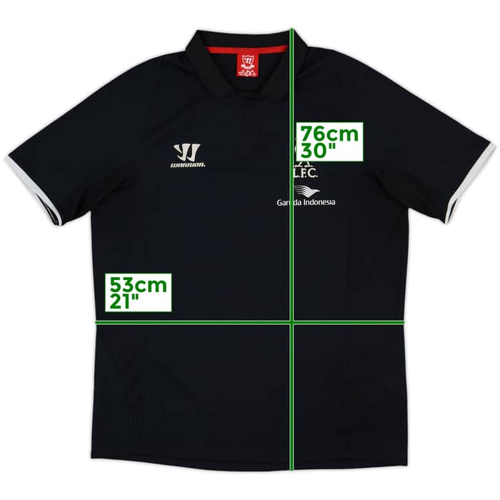 2007-08 Liverpool adidas Polo Shirt - 7/10 - (M)