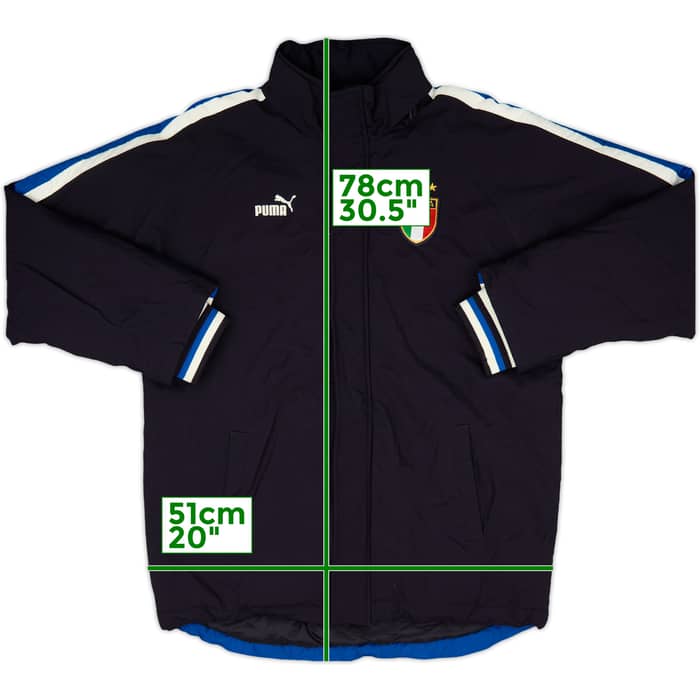 2002-04 Italy Puma Padded Bench Coat - 9/10 - (M)
