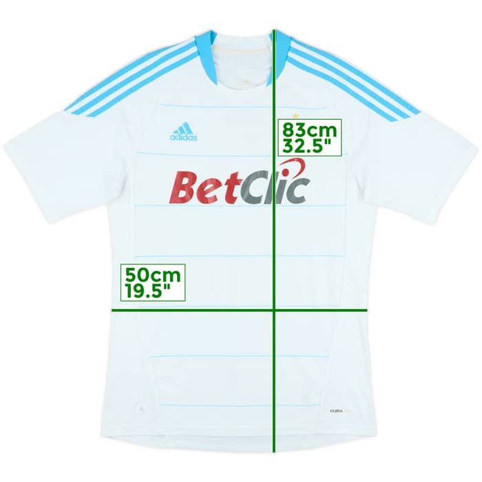 2010-11 Olympique Marseille Home Shirt - 7/10 - (L)
