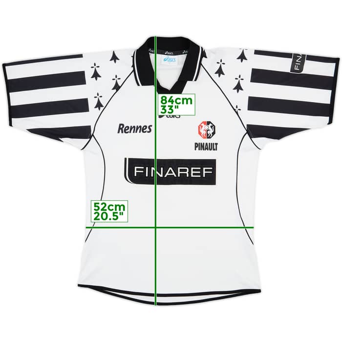 2000-02 Stade Rennais Away Shirt - 8/10 - (XL)