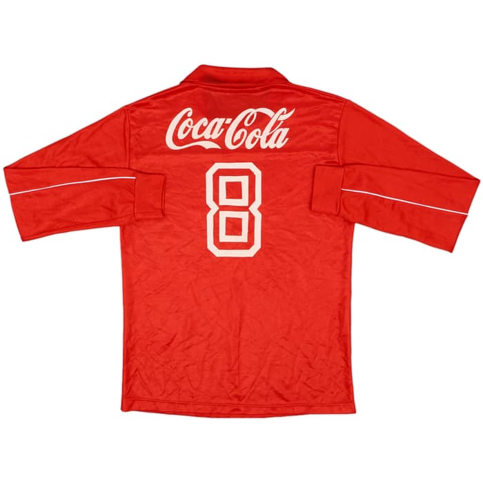 1980s Coca-Cola Training L/S Shirt #8 - 6/10 - (S)