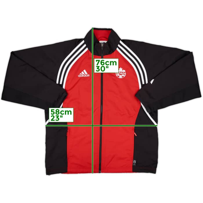 2000-01 Canada adidas Track Jacket - 9/10 - (S)
