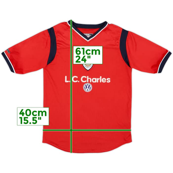 2001-02 Crewe Alexandra Home Shirt - 8/10 - (M.Boys)