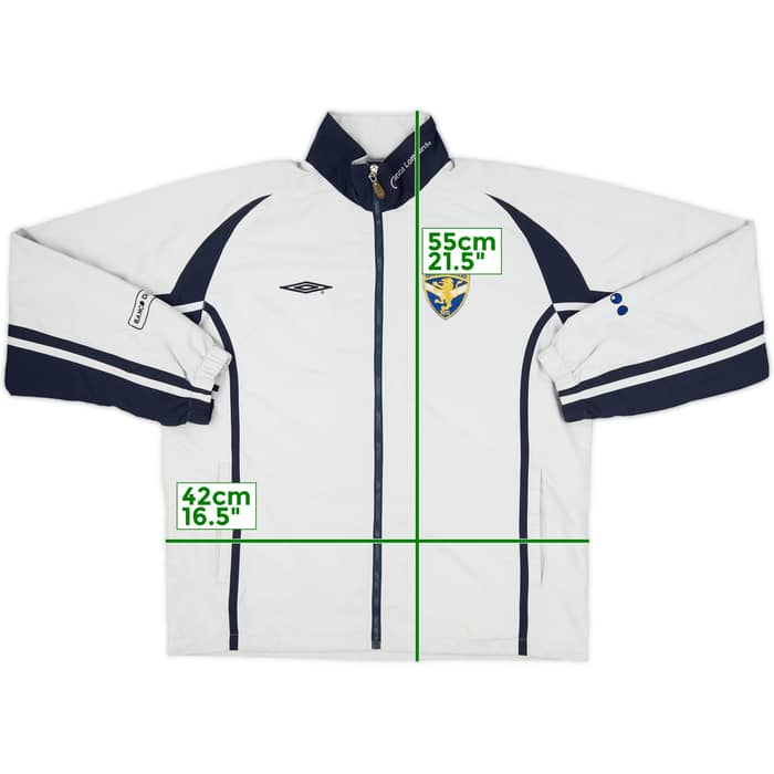 2002-03 Brescia Umbro Track Jacket - 7/10 - (L)
