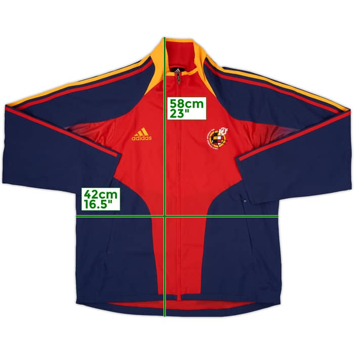 2004-05 Spain adidas Track Jacket - 9/10 - (L)