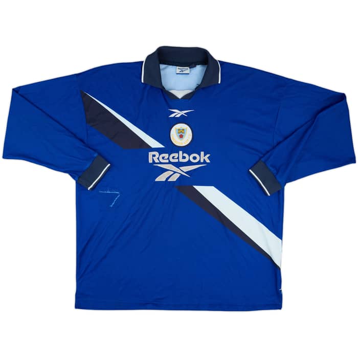 1999-01 Lancaster City Match Issue Home L/S Shirt #10