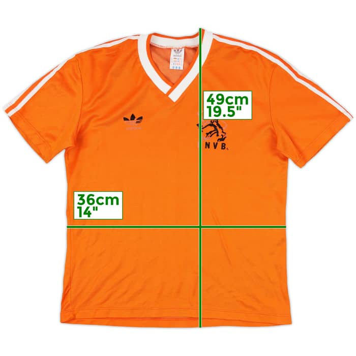1985-88 Netherlands Home Shirt - 5/10 - (M/L)