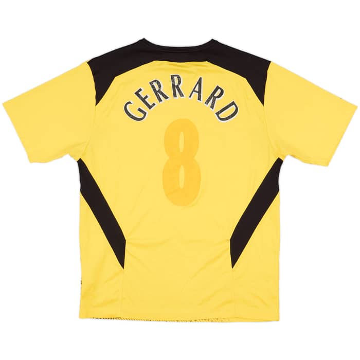 2004-06 Liverpool Away Shirt Gerrard #8 - 4/10 - (M)