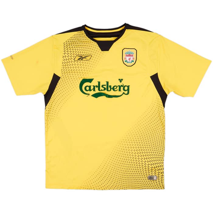2004-06 Liverpool Away Shirt Gerrard #8 - 4/10 - (M)