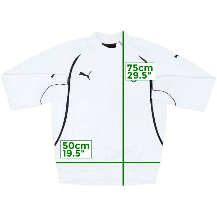 2006-07 Lazio Puma 1/4 Zip Drill Top - 4/10 - (M)