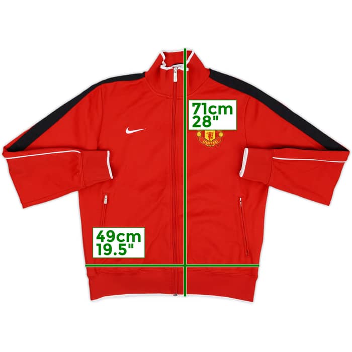 2011-12 Manchester United Nike N98 Track Jacket - 7/10 - (M)