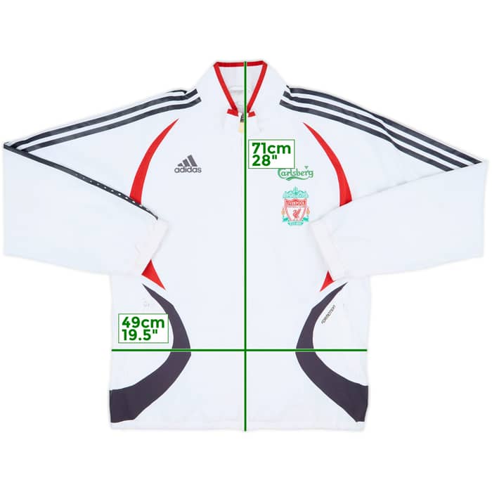 2006-07 Liverpool adidas Track Jacket - 6/10 - (L)