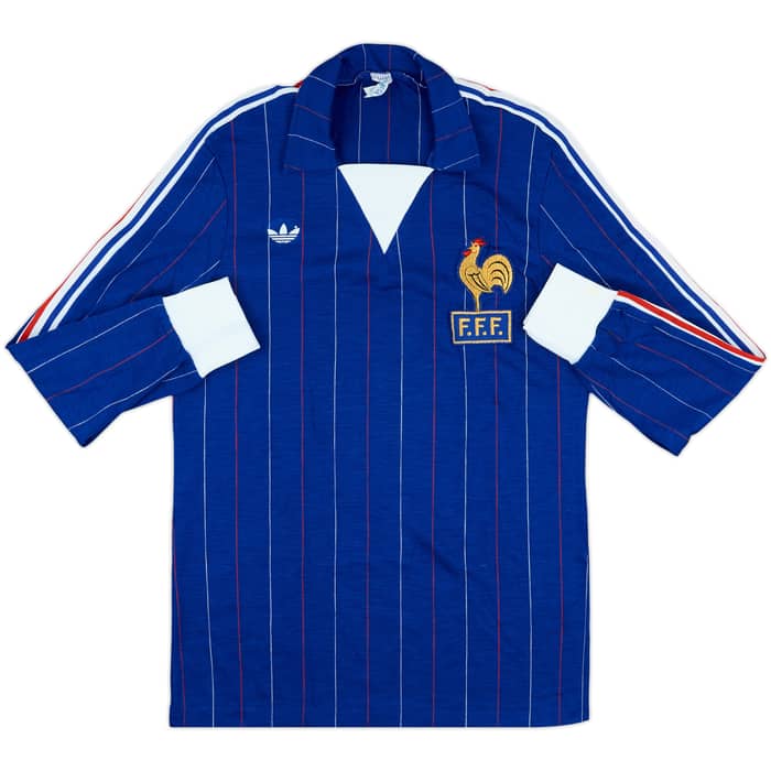 1980-82 France Home L/S Shirt - 10/10 - (M)